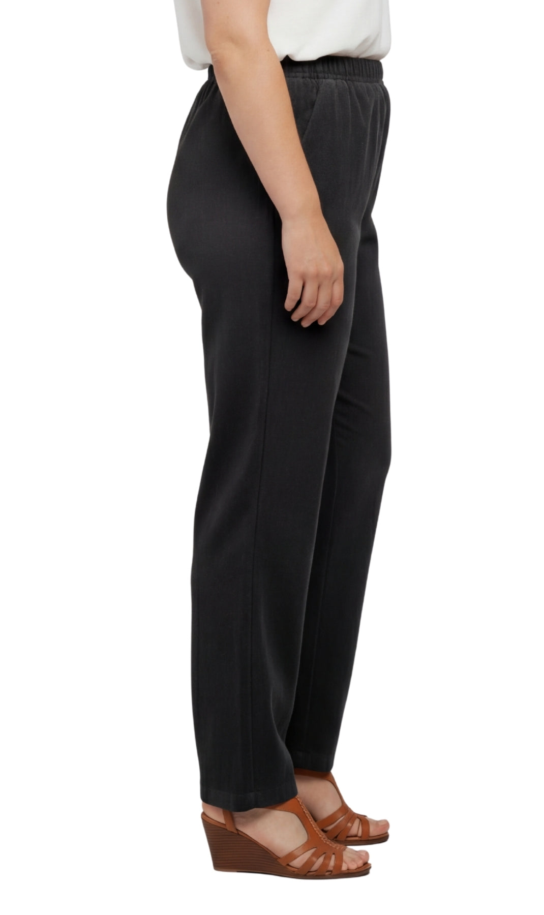 Women’s Elastic Waist Pull-On Stretch Jeans
