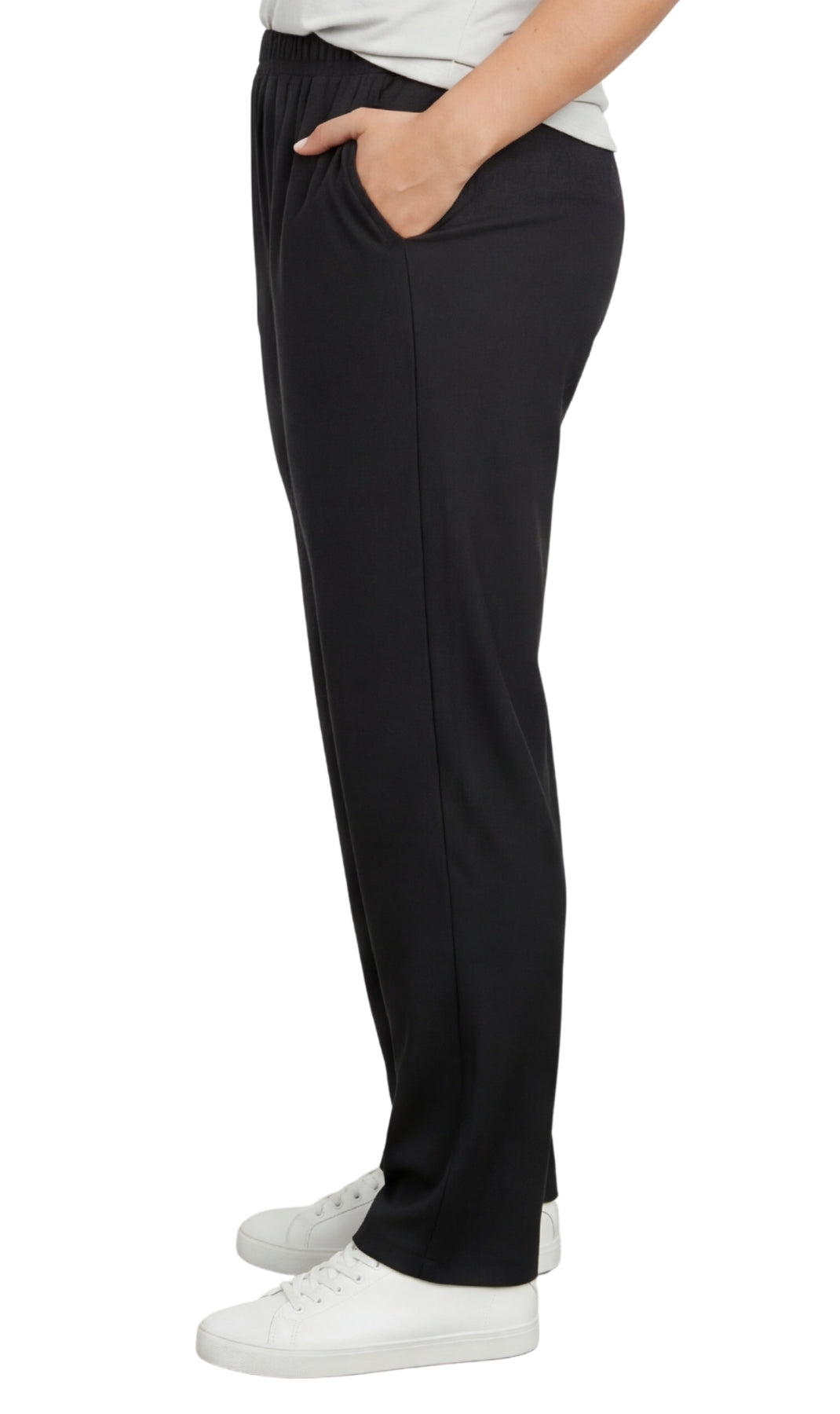 Women’s Elastic Waist Pull-On Stretch Jeans