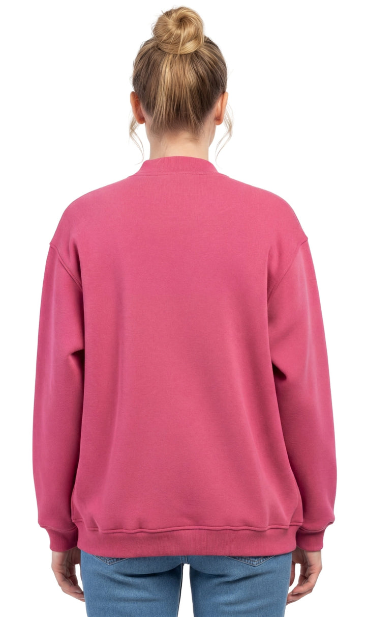 Women’s Snap-Up Jacket with Fleecy Lining