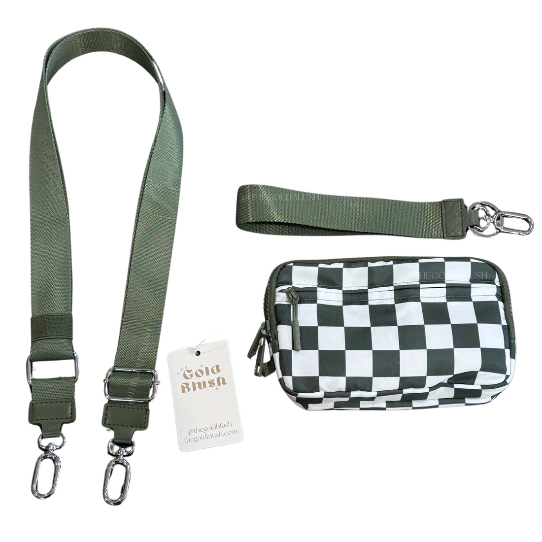 Gold Blush 2-in-1 RFID Wallet & Crossbody