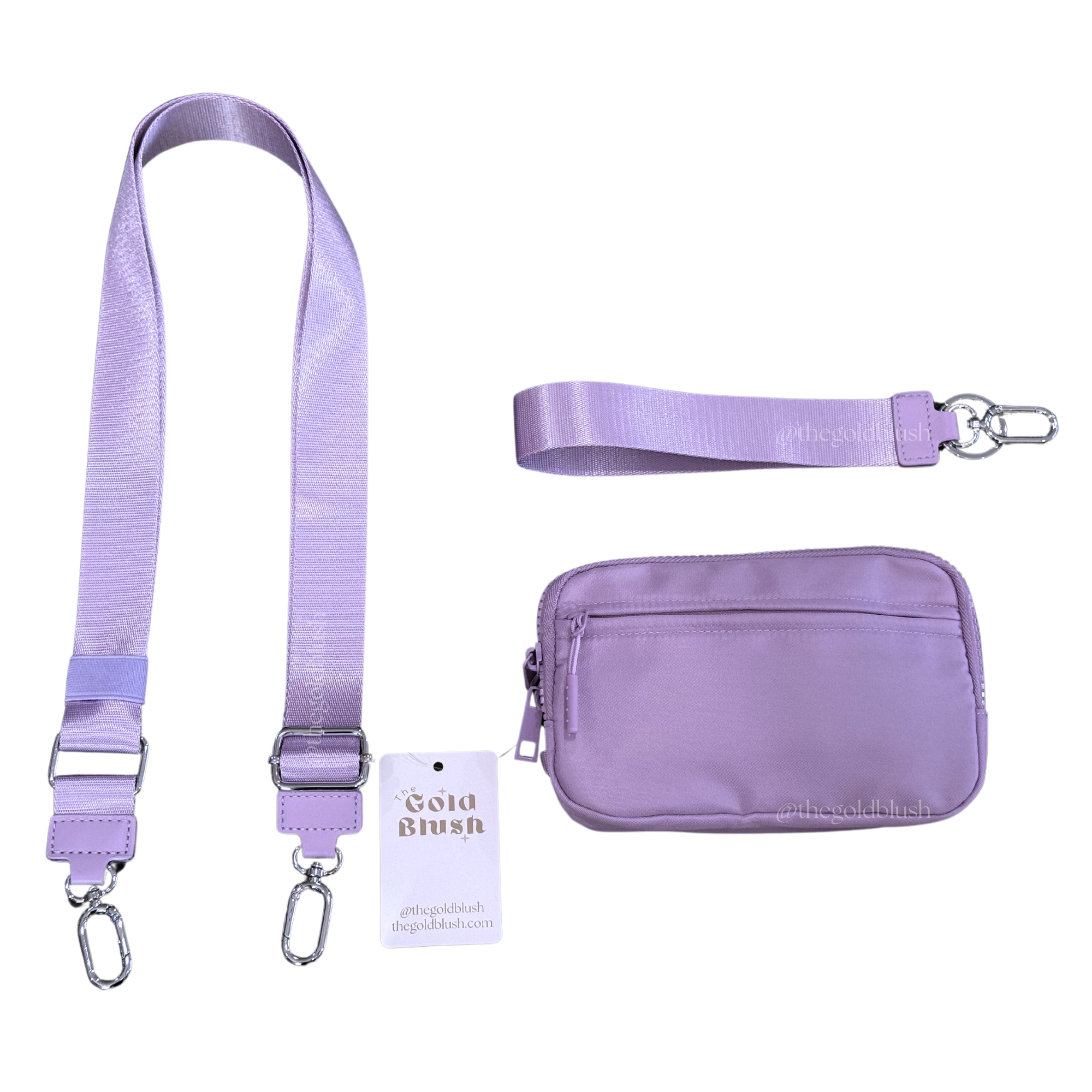 Gold Blush 2-in-1 RFID Wallet & Crossbody