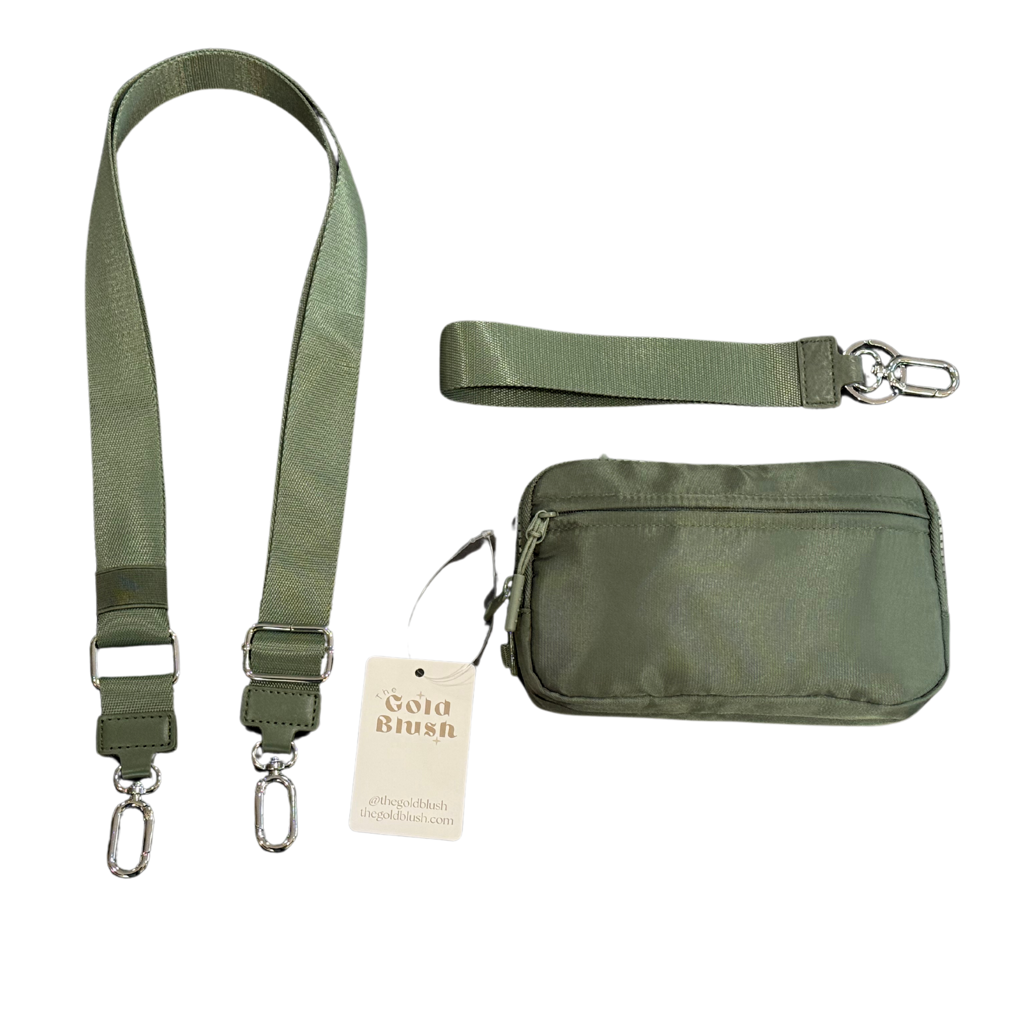 Gold Blush 2-in-1 RFID Wallet & Crossbody
