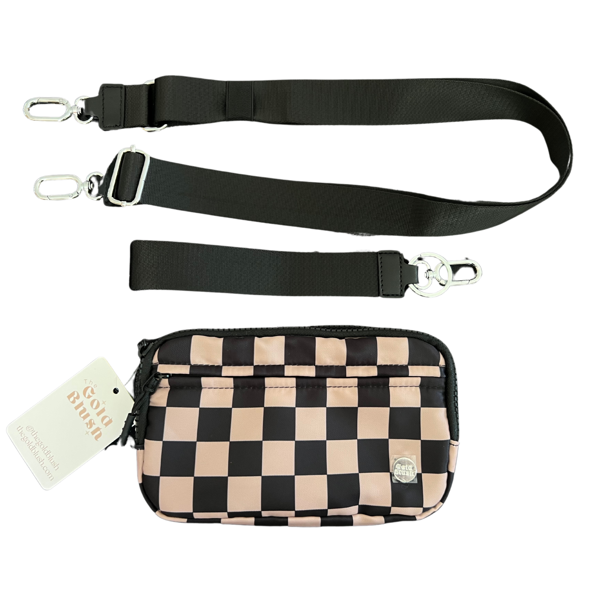 Gold Blush 2-in-1 RFID Wallet & Crossbody