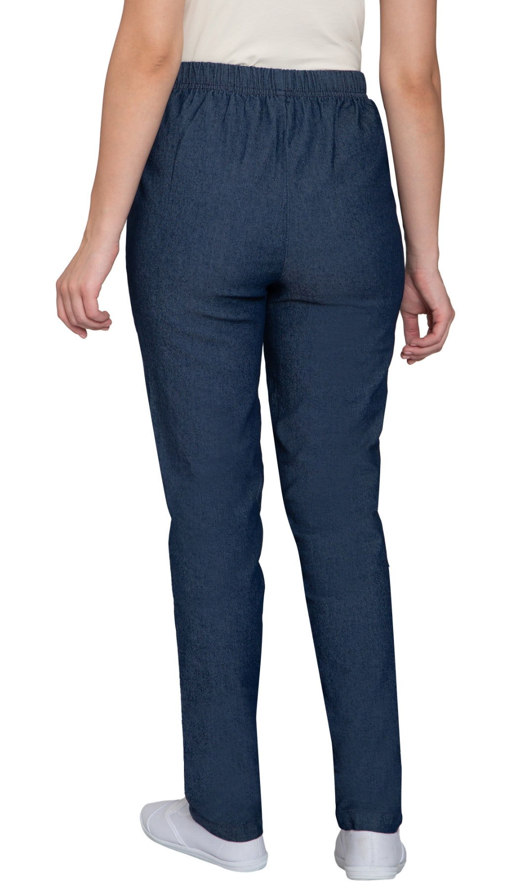 Women’s Elastic Waist Pull-On Stretch Jeans