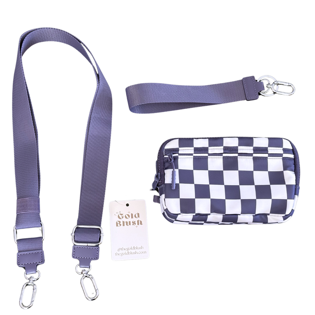 Gold Blush 2-in-1 RFID Wallet & Crossbody