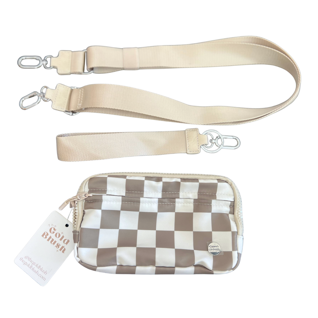 Gold Blush 2-in-1 RFID Wallet & Crossbody