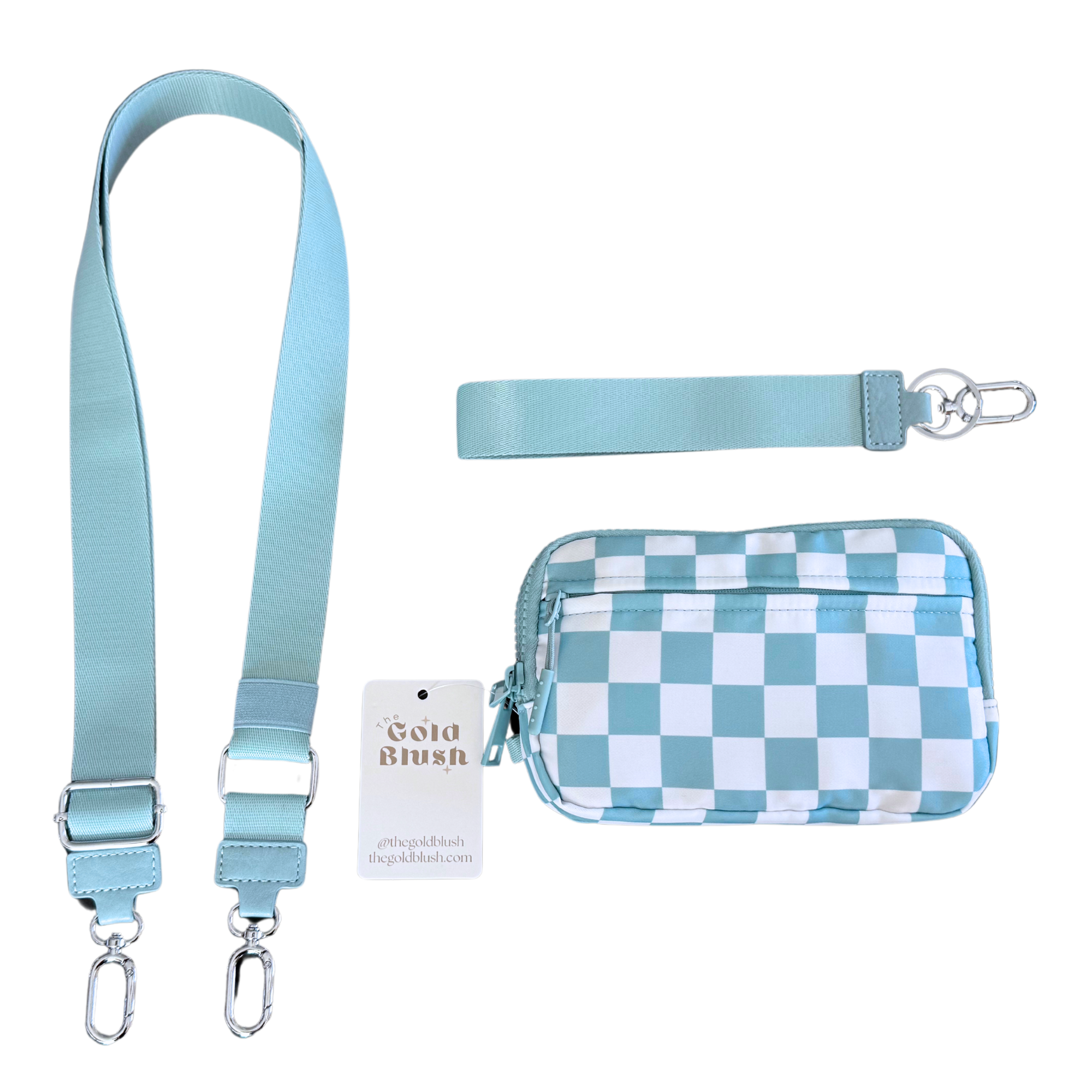 Gold Blush 2-in-1 RFID Wallet & Crossbody