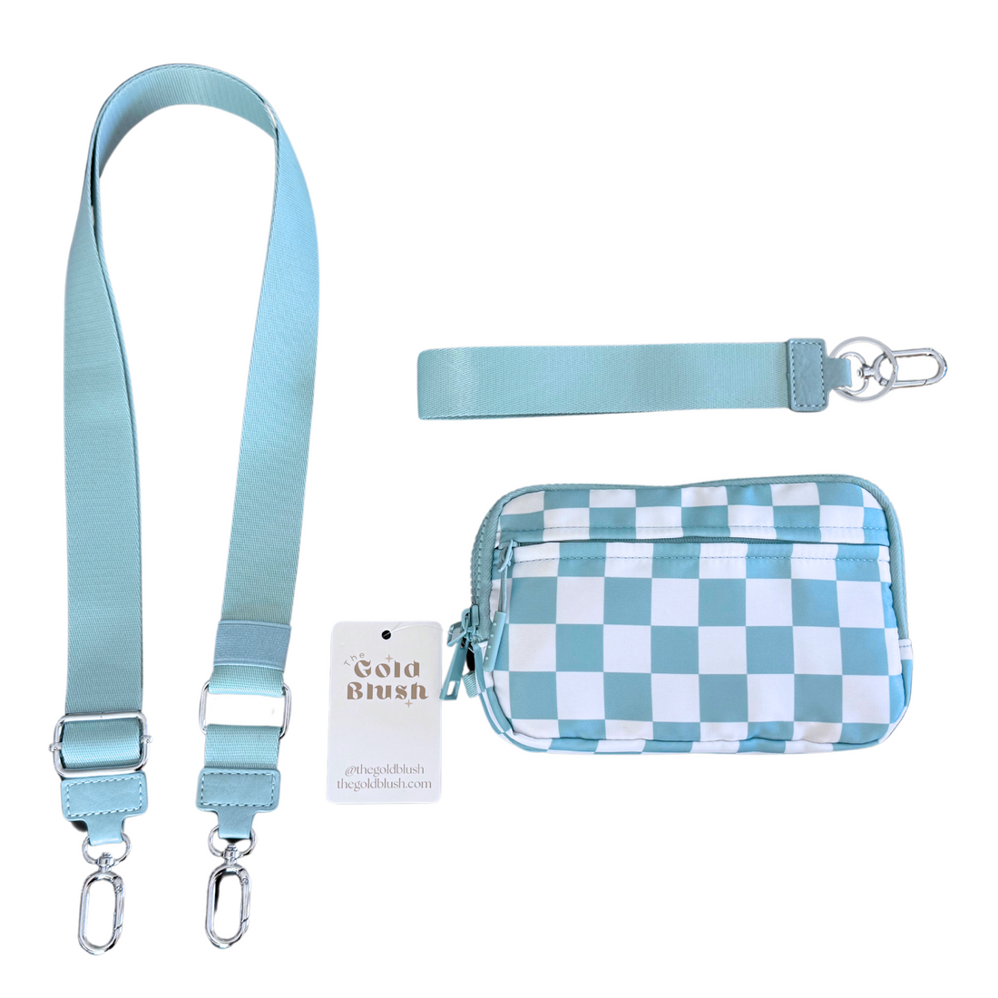 Gold Blush 2-in-1 RFID Wallet & Crossbody