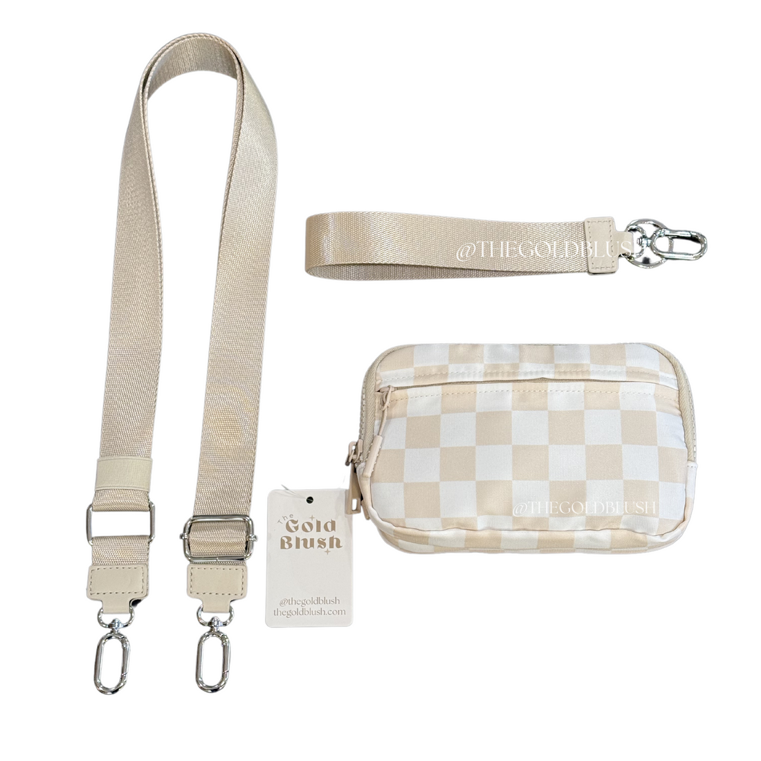 Gold Blush 2-in-1 RFID Wallet & Crossbody