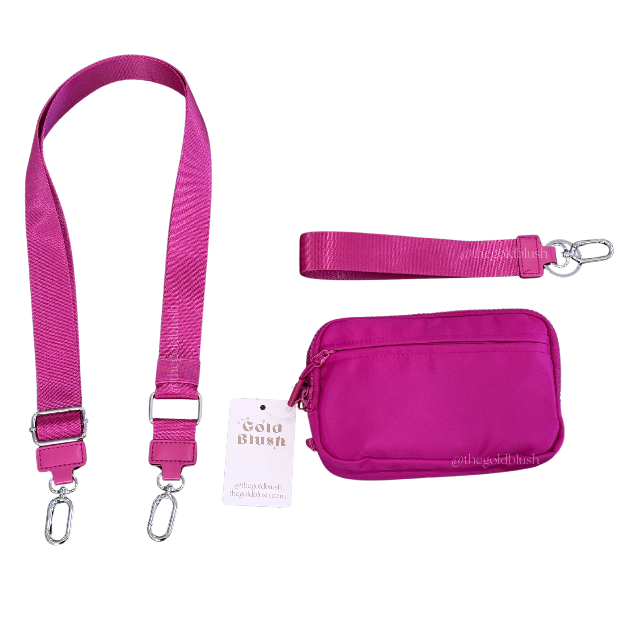 Gold Blush 2-in-1 RFID Wallet & Crossbody