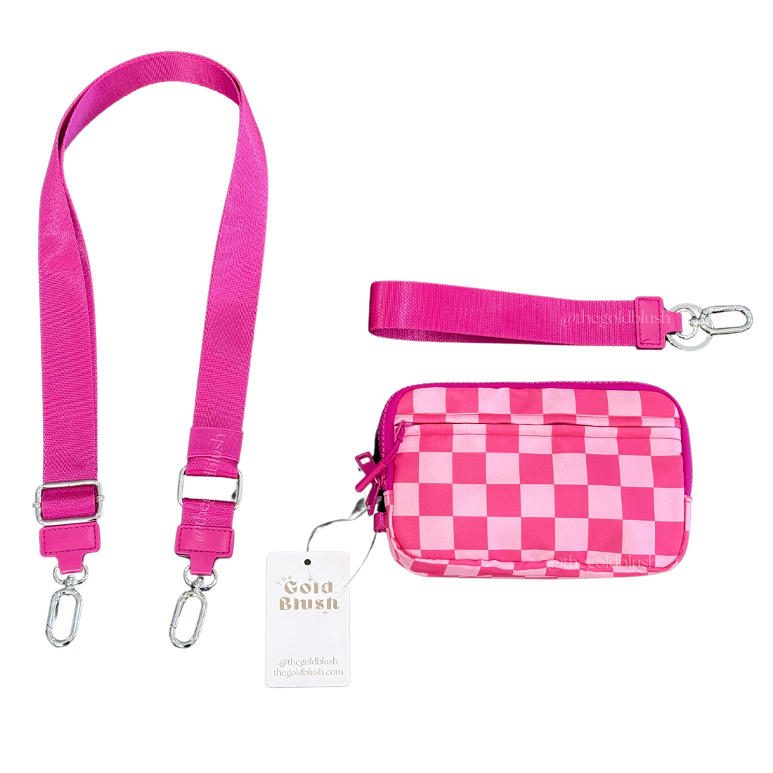 Gold Blush 2-in-1 RFID Wallet & Crossbody