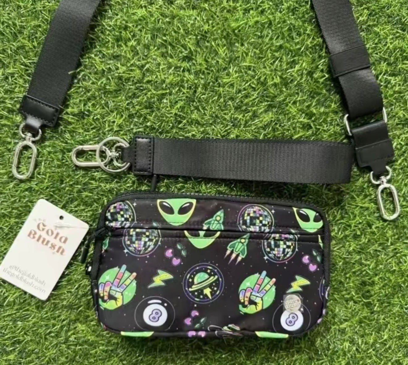 Gold Blush 2-in-1 RFID Wallet & Crossbody