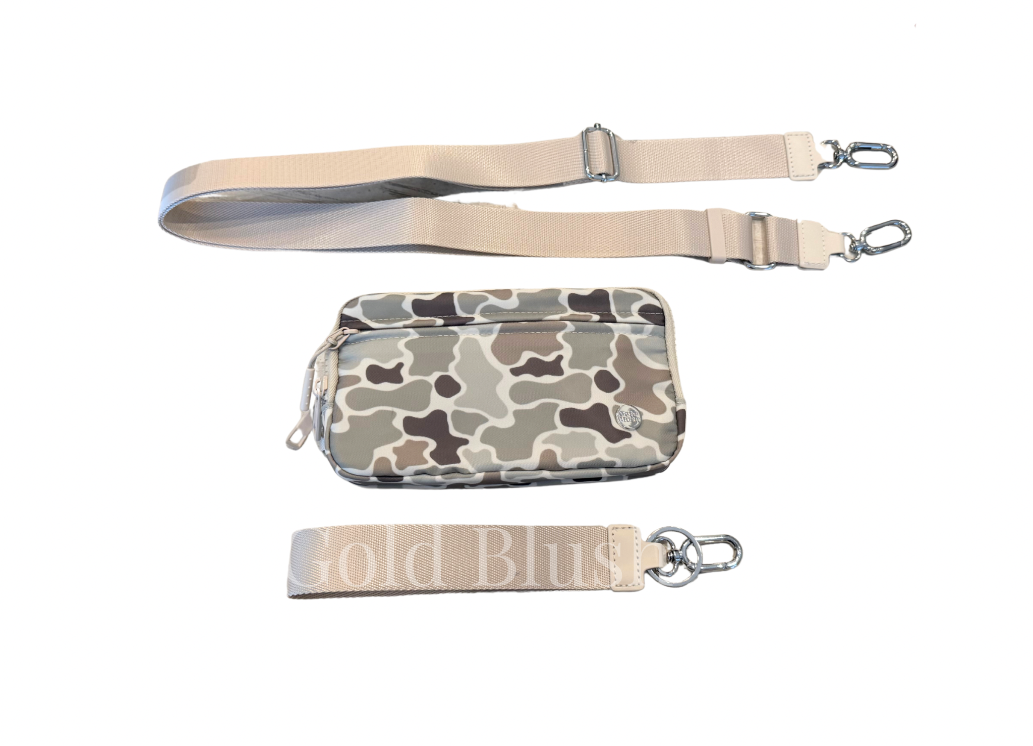Gold Blush 2-in-1 RFID Wallet & Crossbody