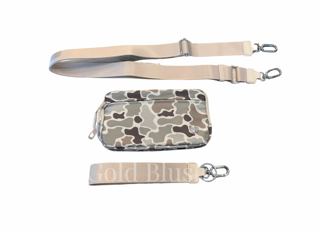 Gold Blush 2-in-1 RFID Wallet & Crossbody