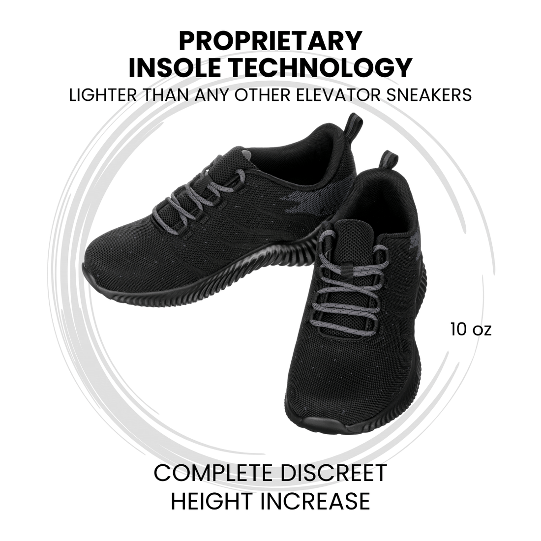 Q216 Ultra Lightweight Height-Increasing Shoes