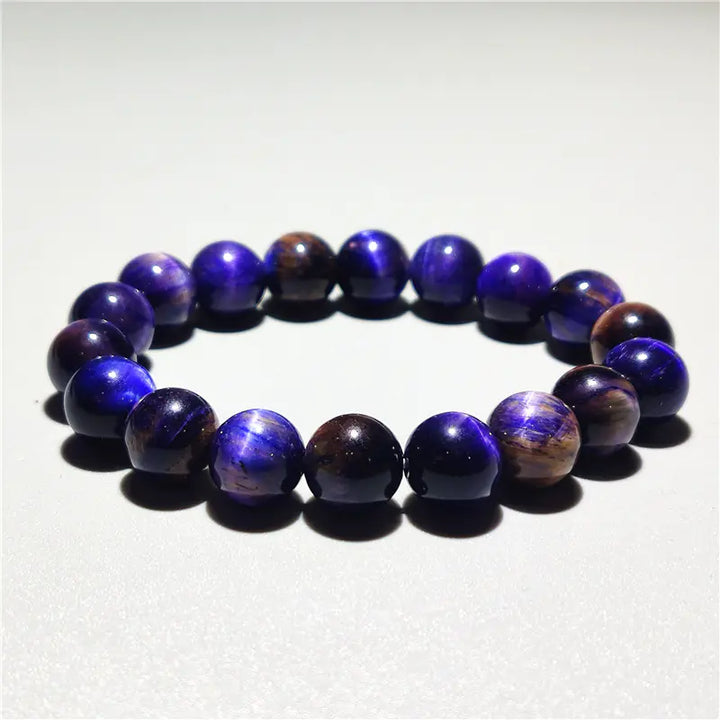 Star Sky Ball Peter Purple Tiger Eye Bracelet