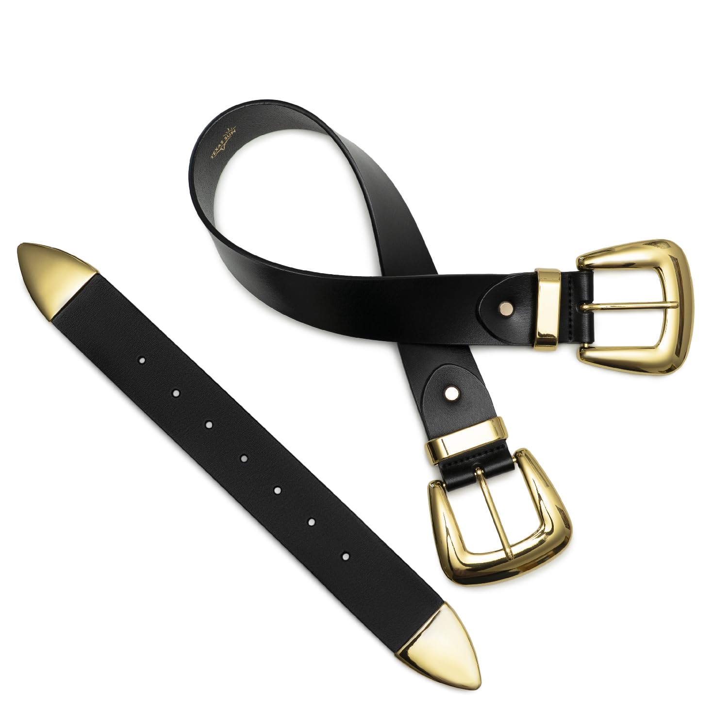 Women’s Double Buckle Western Waist Belt