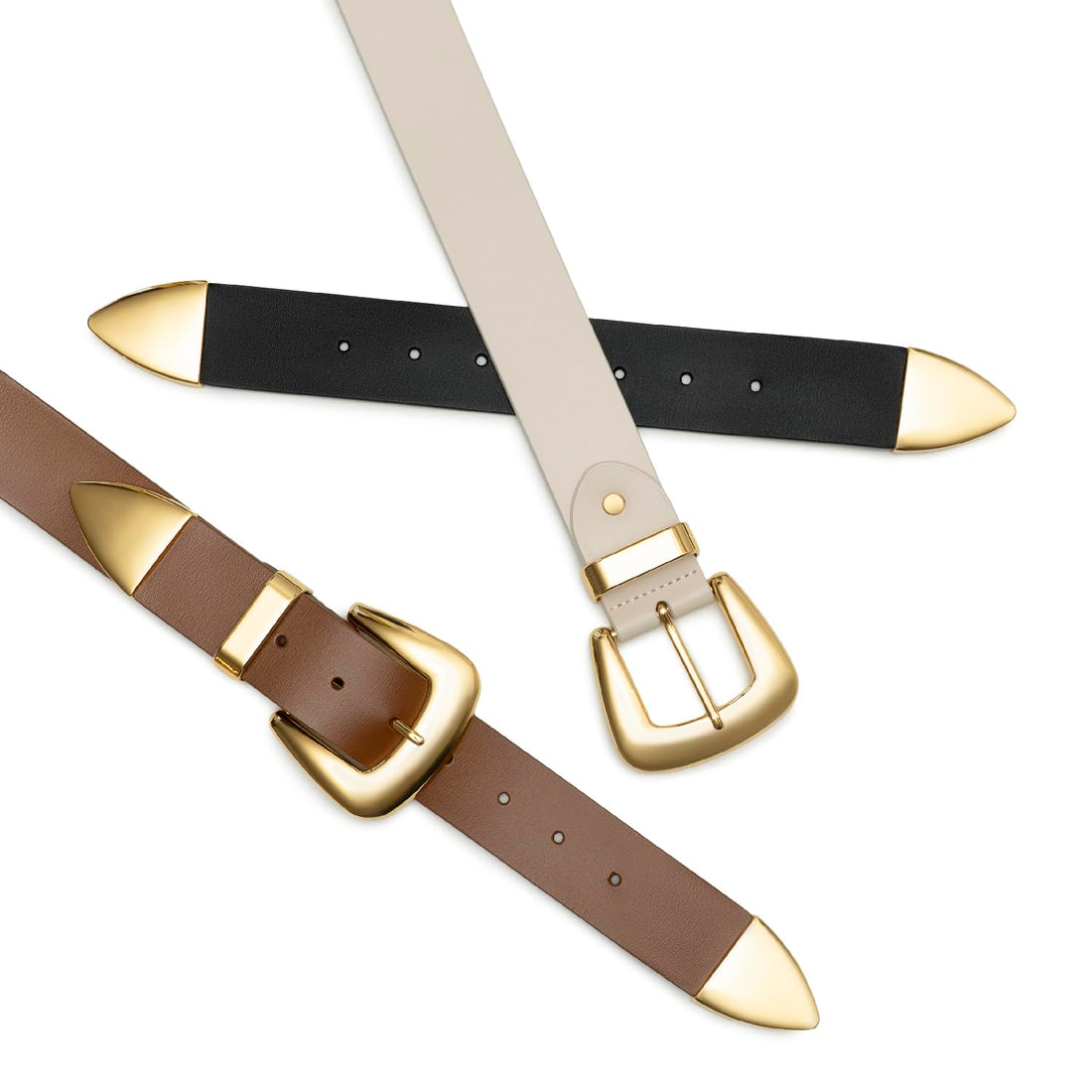 Women’s Double Buckle Western Waist Belt