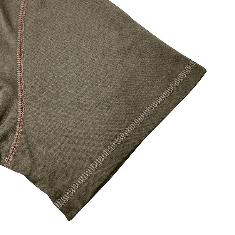 Men’s Summer Short-Sleeve V-Neck Polo
