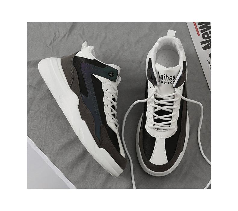 Men’s Leather Casual Sneakers & Walking Shoes