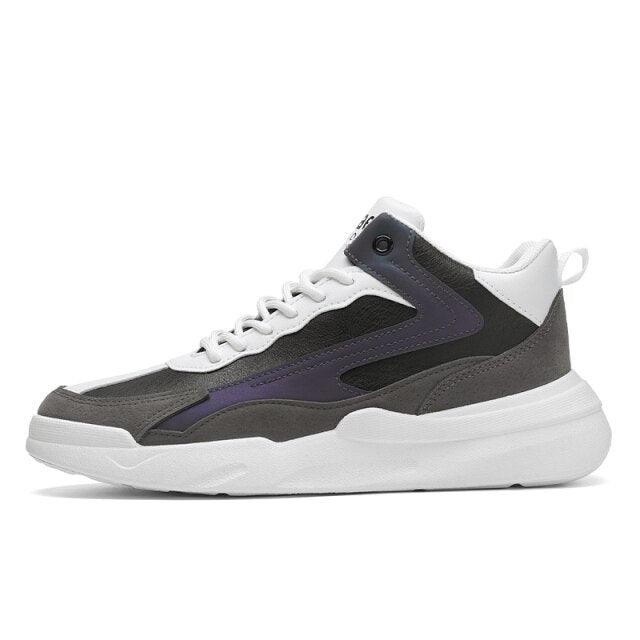 Men’s Leather Casual Sneakers & Walking Shoes