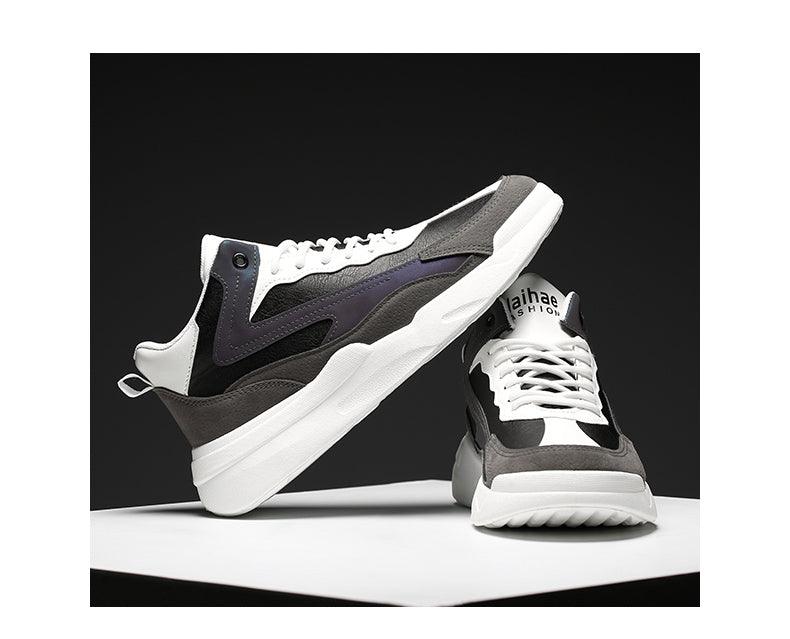 Men’s Leather Casual Sneakers & Walking Shoes