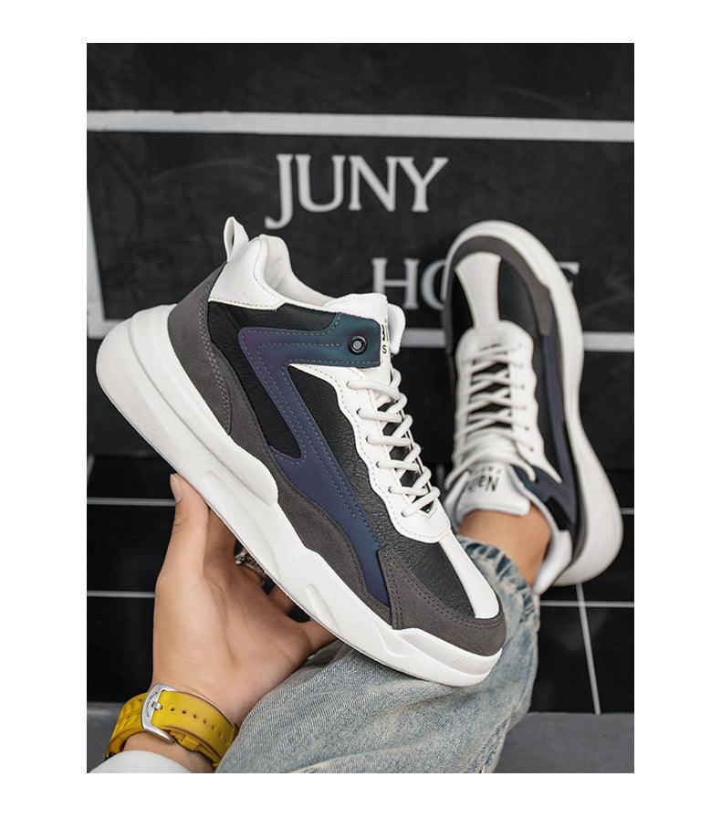 Men’s Leather Casual Sneakers & Walking Shoes