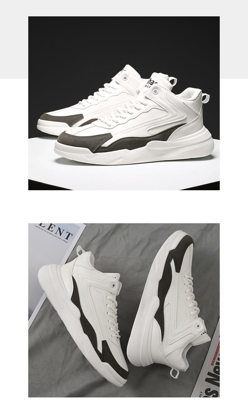 Men’s Leather Casual Sneakers & Walking Shoes