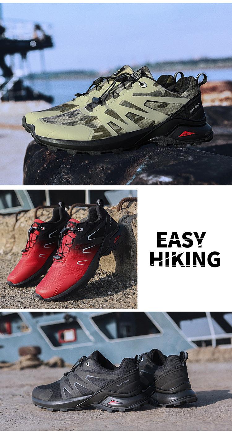 Men’s Breathable Waterproof Trail Running Sneakers