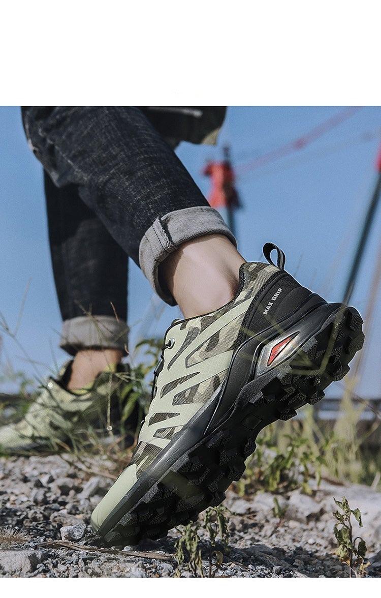 Men’s Breathable Waterproof Trail Running Sneakers