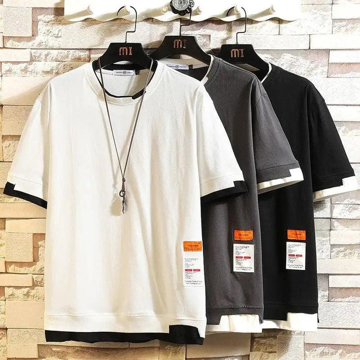 Men’s Summer Short Sleeve Streetwear T-Shirt
