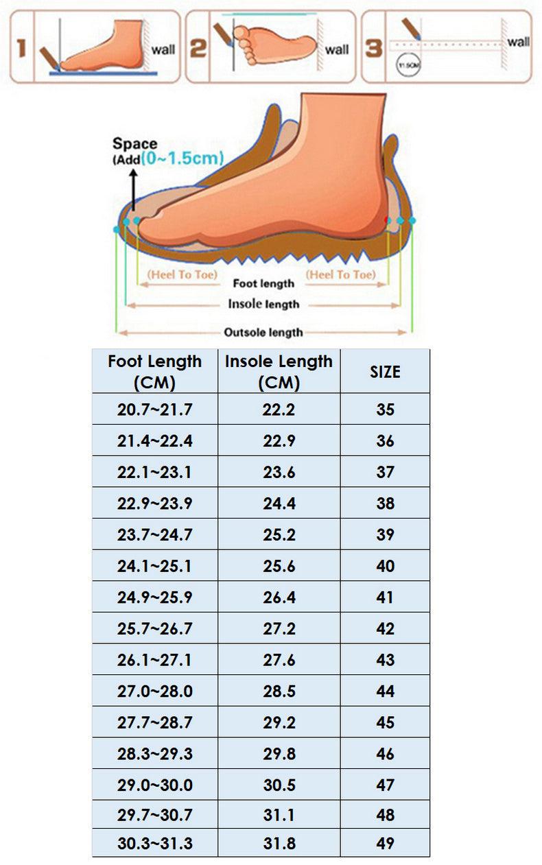 Men’s Breathable Waterproof Trail Running Sneakers