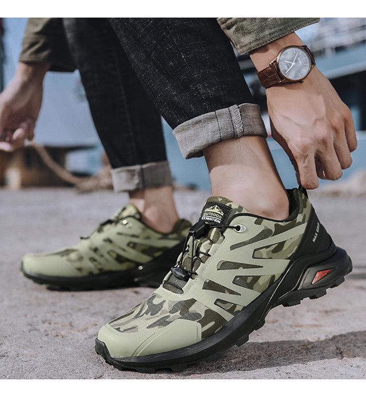 Men’s Breathable Waterproof Trail Running Sneakers