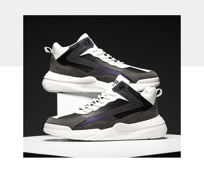 Men’s Leather Casual Sneakers & Walking Shoes
